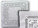 Beautiful Handmade Lace Handkerchief, Solid White