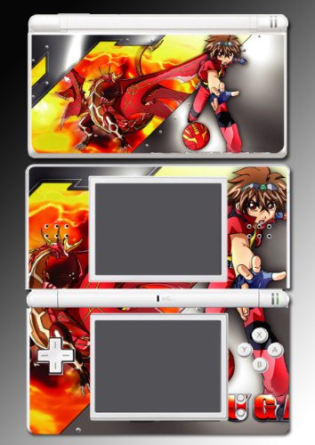 Bakugan ball toys sphere game Decal Cover Vinyl Skin Protector for Nintendo DS Lite