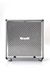 Silver Rev 4x12 Speaker Cabinet with Chrome Grill Silver Rev 4x12 Speaker Cabinet with Chrome Grill