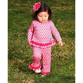Baby Nay *Fuchsia Dot* Swing Set