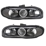 1998-2001 Chevy Camaro KS Halo Black Headlights
