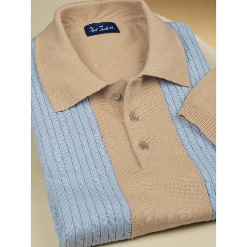 mens short sleeve sweater polo