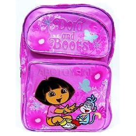 Dora the Explorer Dora & Boots Butterfly Large Backpack