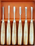 Crown 220 Woodcarving Tool Set, 6 Piece, Boxed