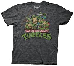 Mens Teenage Mutant Ninja Turtles Group T-shirt