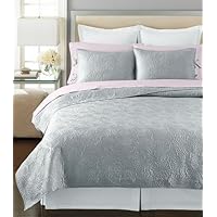 Martha Stewart Carved Dahlia Quilted Standard Sham