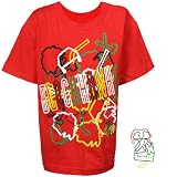 Chicago Blackhawks Youth Logo Bandz T-shirt&Acirc;&nbsp;Youth Large - 14/16