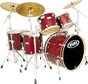Mapex Pro M 6-Piece Power Plus Drum Set with Free Snare, Natural Gloss