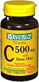 C 500mg - with Rose Hips, 100 tabs,(Good N' Natural)