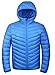 ZSHOW Men's Winter Packable Down Jacket With Hood(Blue,X-Large)