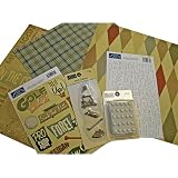 Karen Foster Design Golf Scrapbook Page Kit