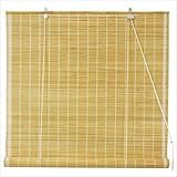 Matchstick Roll Up Blinds in Natural Width: 72