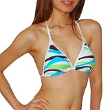 BODY GLOVE Womens Soft Cup Wireless Bra / Surf & Swim Bikini Top - Quick Dry