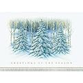 Scenic Trees Boxed Christmas Cards - 40 ct