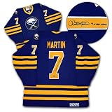 RICK MARTIN Buffalo Sabres SIGNED Hockey JERSEY - Autographed NHL Jerseys