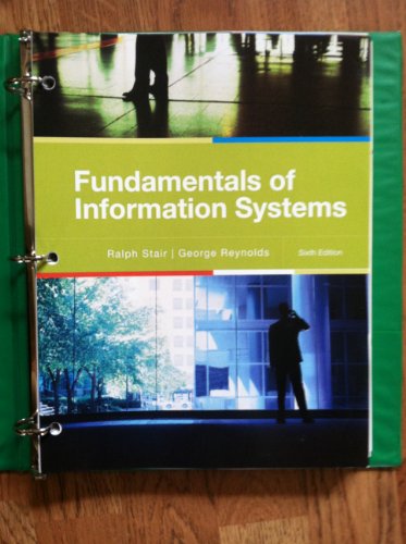 Fundamentals of Information Systems Sixth Edition
