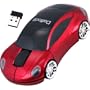 Daffodil WMS217R Souris Optique Sans Fil / Wireless Mouse - Souris d'Ordinateur avec 3 Boutons, Molette et DPI (PPP) 800 - Pour Laptop / Notebook / Desktop - Compatible avec Microsoft Windows (7 / XP / Vista) et Apple Mac (OS X +) - Aliment�e par 2 Piles AAA (incluses)