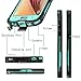 S6 Waterproof Case, Caka [Newest Version] Full-Body Underwater Waterproof Shockproof Dirtproof Durable Full Sealed Protection Case Cover with Kickstand for Samsung Galaxy S6 - (Teal)