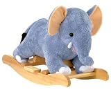 Elmer the Elephant Plush Rocker