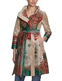 Desigual - 11E2960 - Manteau coupe trapèze - Femme