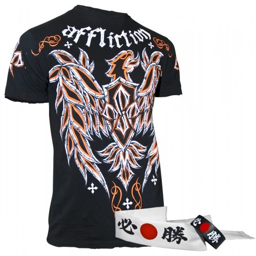 Affliction Georges St-Pierre GSP Micro T-Shirt [Black]