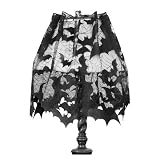 Heritage Lace Going Batty 60-Inch Wide by 20-Inch Drop 4-Way, Black