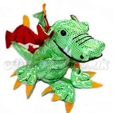The Puppet Company - Marionnette à doigts - Dragon vert
