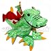 Finger-Marionetten: Grüner Drache