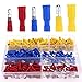 Glarks 300pcs 22-16 / 16-14 / 12-10 Gauge Insulated Quick Splice Female / Male Bullet Crimp Terminals Connectors Assortment Kit