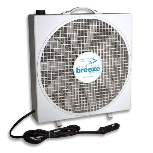 Fan-Tastic Vent 01100WH Endless Breeze 12V Fan