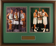 Buy Boston Celtics Big 3 NBA Champions Old and New Framed 8 x 10 Photographs by New England Picture