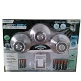 Buy Lumen 3 Pack LED High Output Spotlights with Remote Control by LED Spotlights