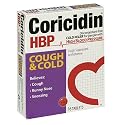 Coricidin HBP Antihistamine Cough & Cold Suppressant Tablets for People with High Blood Pressure, 16-Count Boxes (Pack of 3)
