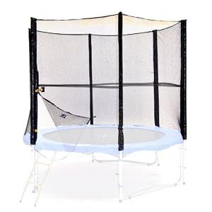 Filet de Sécurité 245 cm Ø - Pour le Trampoline 2.45m Ø - sans barre - pour trampolines avec 6x barres Filet de Sécurité 245 cm Ø - Pour le Trampoline 2.45m Ø - sans barre - pour trampolines avec 6x barres
