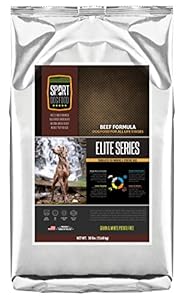 SportDogFood Elite Grain Free Dog Food, Beef Formula, 30-Pound
