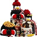 Penguin Stacking Tower - Christmas Holiday Gourmet Food Gift Basket