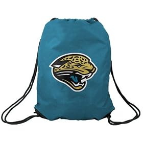 Jacksonville Jaguars Teal Nylon Drawstring Backpack
