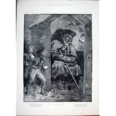 Light Hunt Watchmen Child Snowball Fine Art 1887