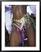Trinidad Carnival, Trinidad and Tobago Framed Art Poster Print, 31x39