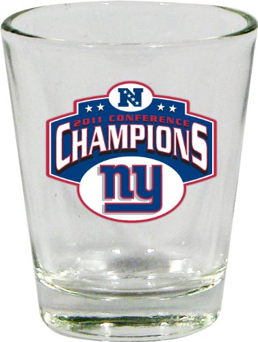 NFL New York Giants 2011 NFC Conference Champions 2-Ounce Collector Glass