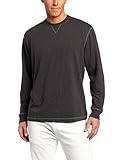 True Grit Men's Long Sleeve Slub Jersey Crew Shirt