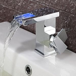 couleur contemporaine changer conduit robinet cascade salle de bains