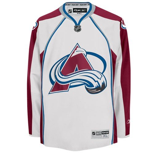 NHL Men's Colorado Avalanche Reebok Edge Premier Team Jersey - 7185A5W5Hpjcav (White, Large)