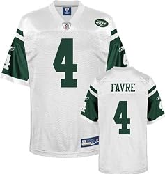 Brett Favre New York Jets White NFL Replica Jersey