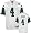 Brett Favre New York Jets White NFL Replica Jersey - 3XL