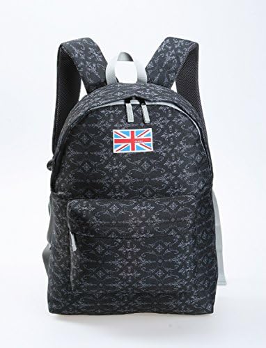 LOOGU Zeepack Cool Classic Backpack for College, High School, Travel & Hiking (Black)
