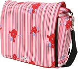 Bumble Bags Jessica Messenger Backpack Rosey Stripe
