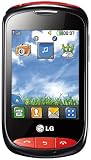 LG T310 Plum 2G schwarz Handy ohne Branding