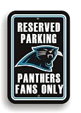 NFL Carolina Panthers Plastic Parking Sign
