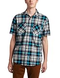 Hurley Men's Generator Short Sleeve Woven Shirt, Black, X-Large 51fw8V+P dL. SL160 Store
